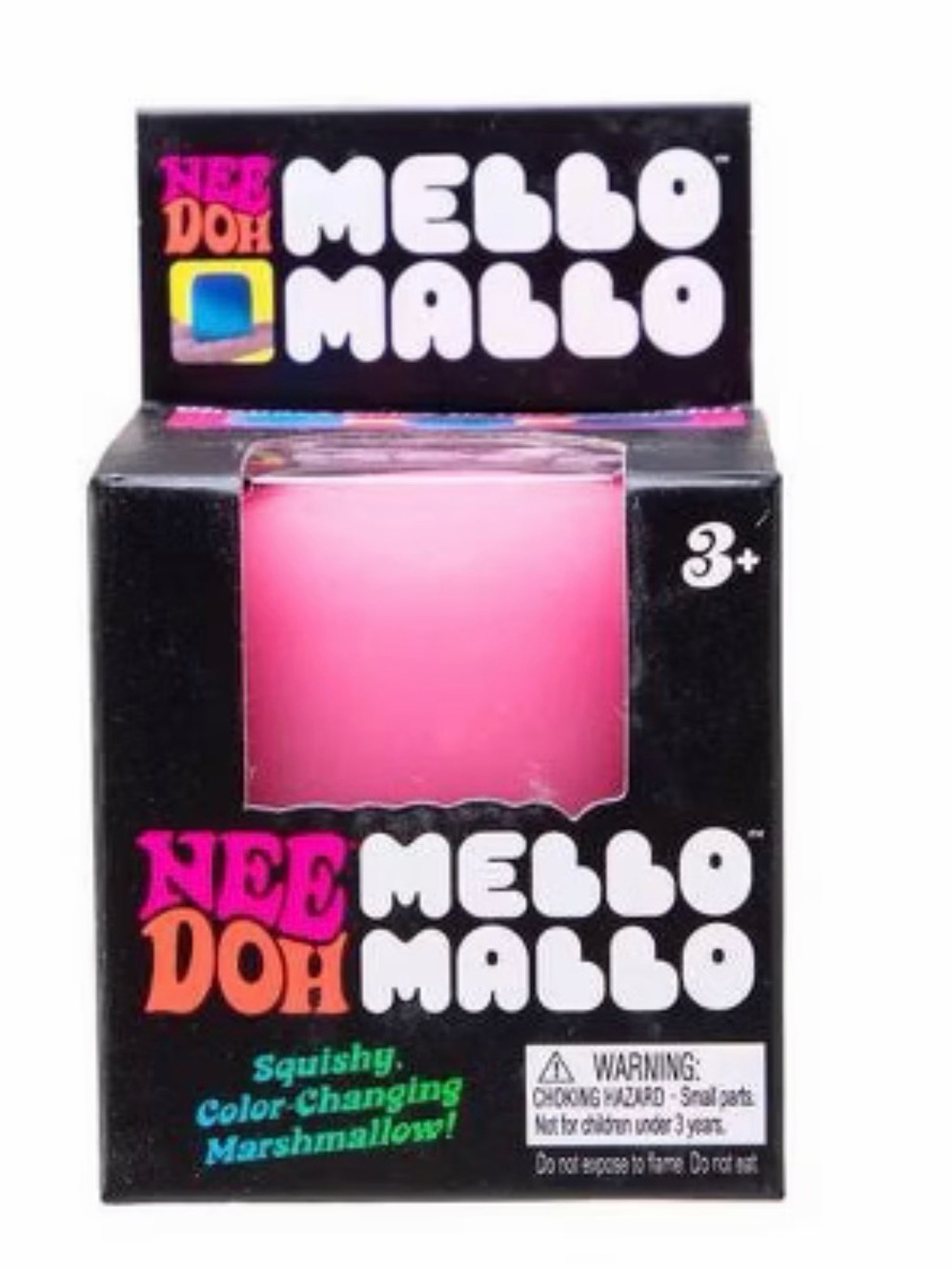 NeeDoh Mello Mallo Pink Color-Changing Squishy Toy